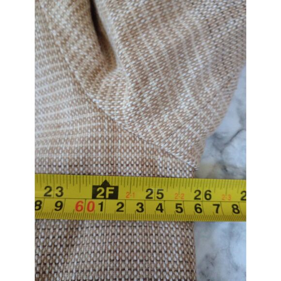 Alfred Dunner Tan Ombre Blazer Shoulder Pads Size 20W - Picture 9 of 10